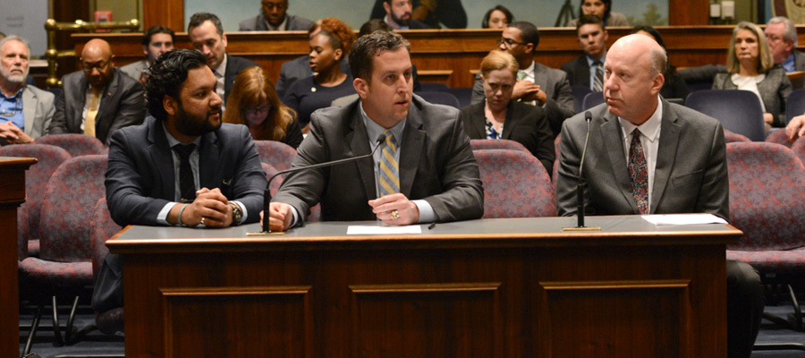 Senator Michael E. Hastings promotes fair use of informant testimony